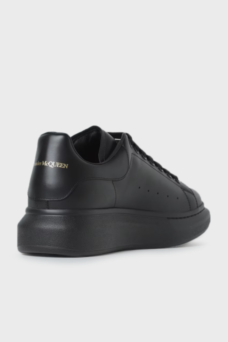 Alexander Mcqueen Deri Sneaker Erkek Ayakkabı 553761 WHGP0 1000