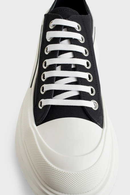 Alexander Mcqueen Logolu Platform Erkek Ayakkabı 705660 W4MV2 1070