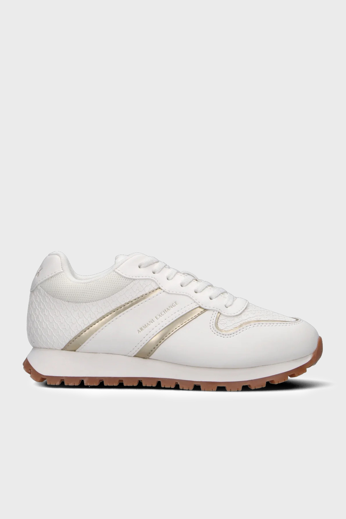 Armani Exchang Logolu Sneaker Kadın Ayakkabı XW002795 AF23061 MZ128 BEYAZ