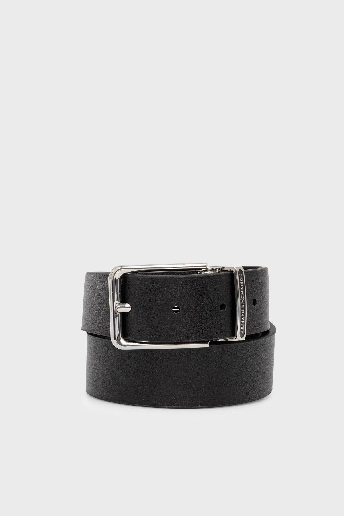Armani Exchange % 100 Deri Logolu Erkek Kemer XM002660 AF22850 MC105 SİYAH