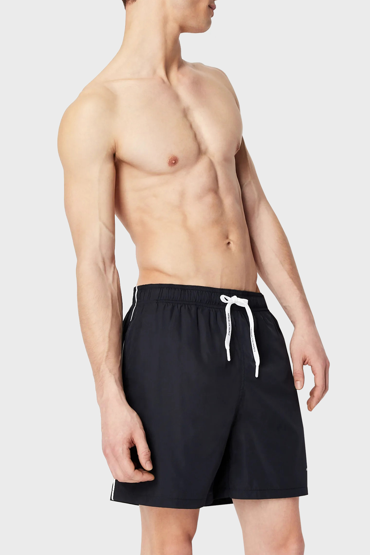Armani Exchange Belden Bağlamalı Deniz Şortu Cepli Erkek Mayo Short 953035 CC630 00136 LACİVERT