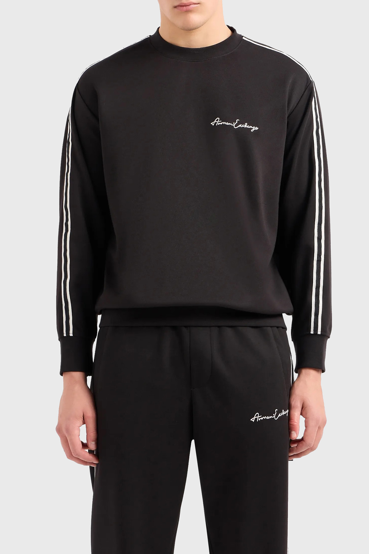 Armani Exchange Bisiklet Yaka Regular Fit Erkek Sweat 8NZMSG Z9N1Z 1200 SİYAH