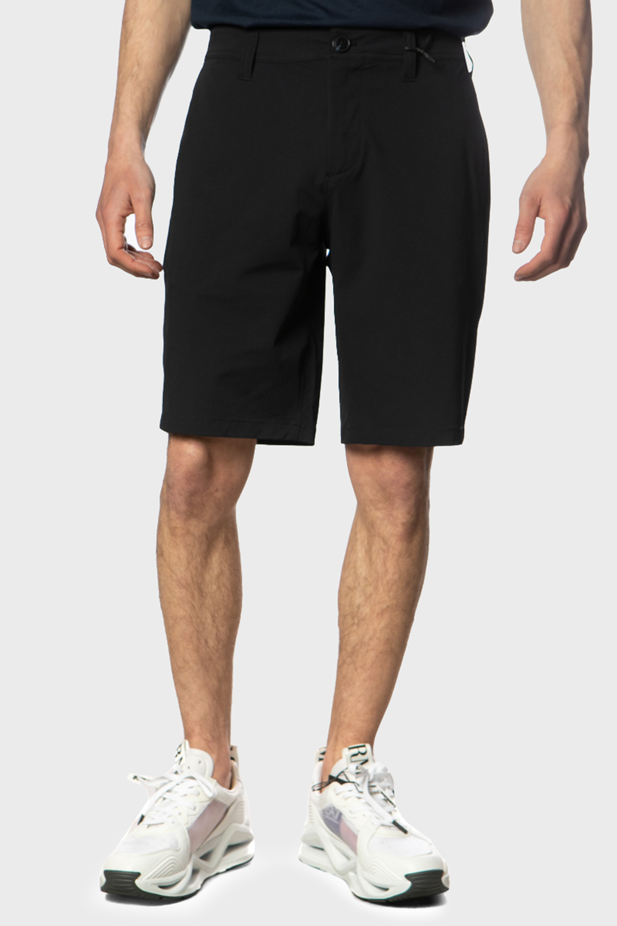 Armani Exchange Cepli Slim Fit Chino Erkek Short 8NZS49 ZNYZZ 1200 SİYAH