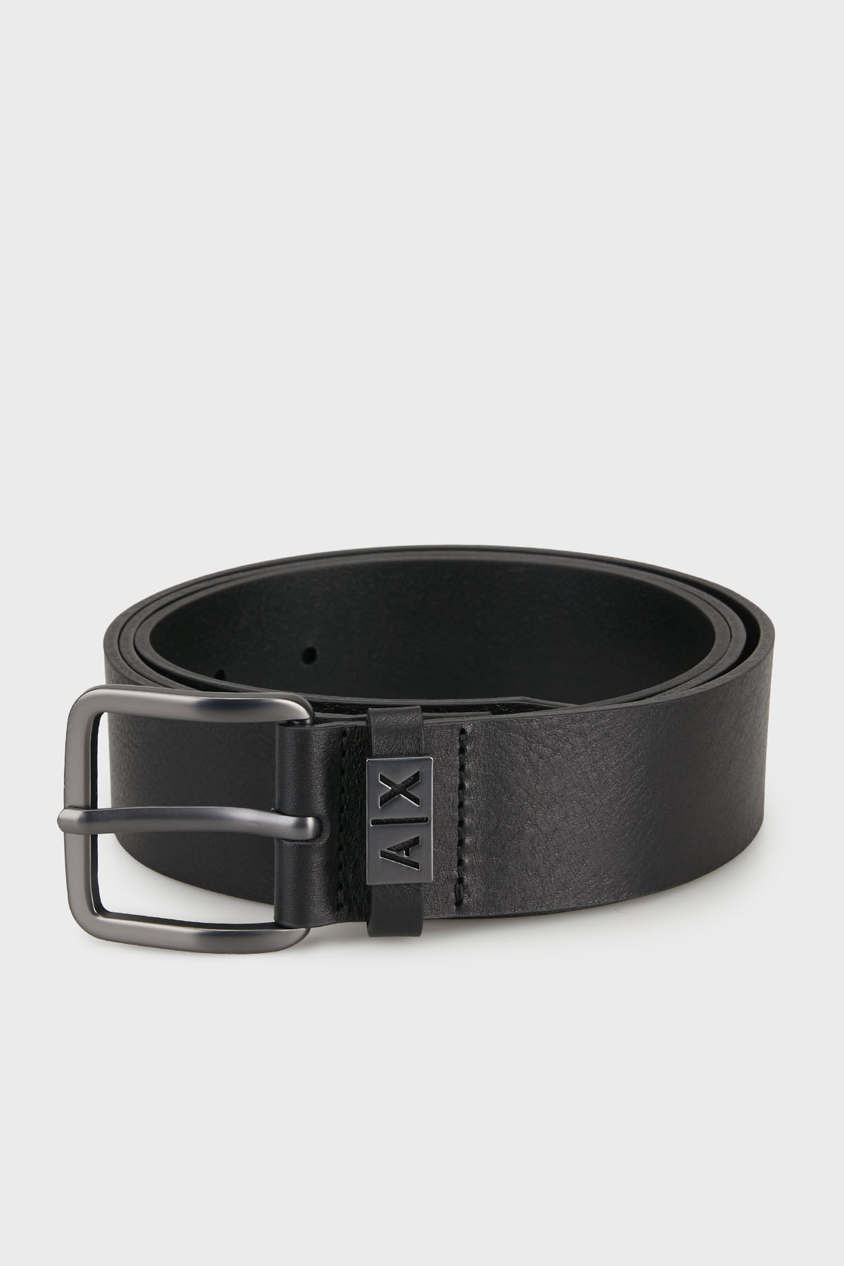 Armani Exchange Deri Logolu Erkek Kemer XM002697 AF22941 UC001 SİYAH