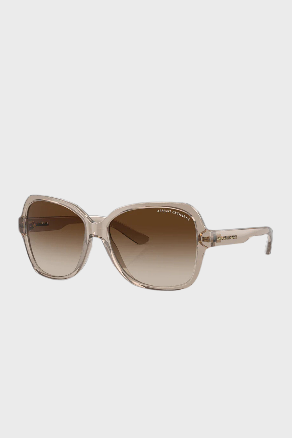 Armani Exchange Güneş Kadın Gözlük 0AX4029S 824013 57 Şeffaf Tundra-Gradient Brown
