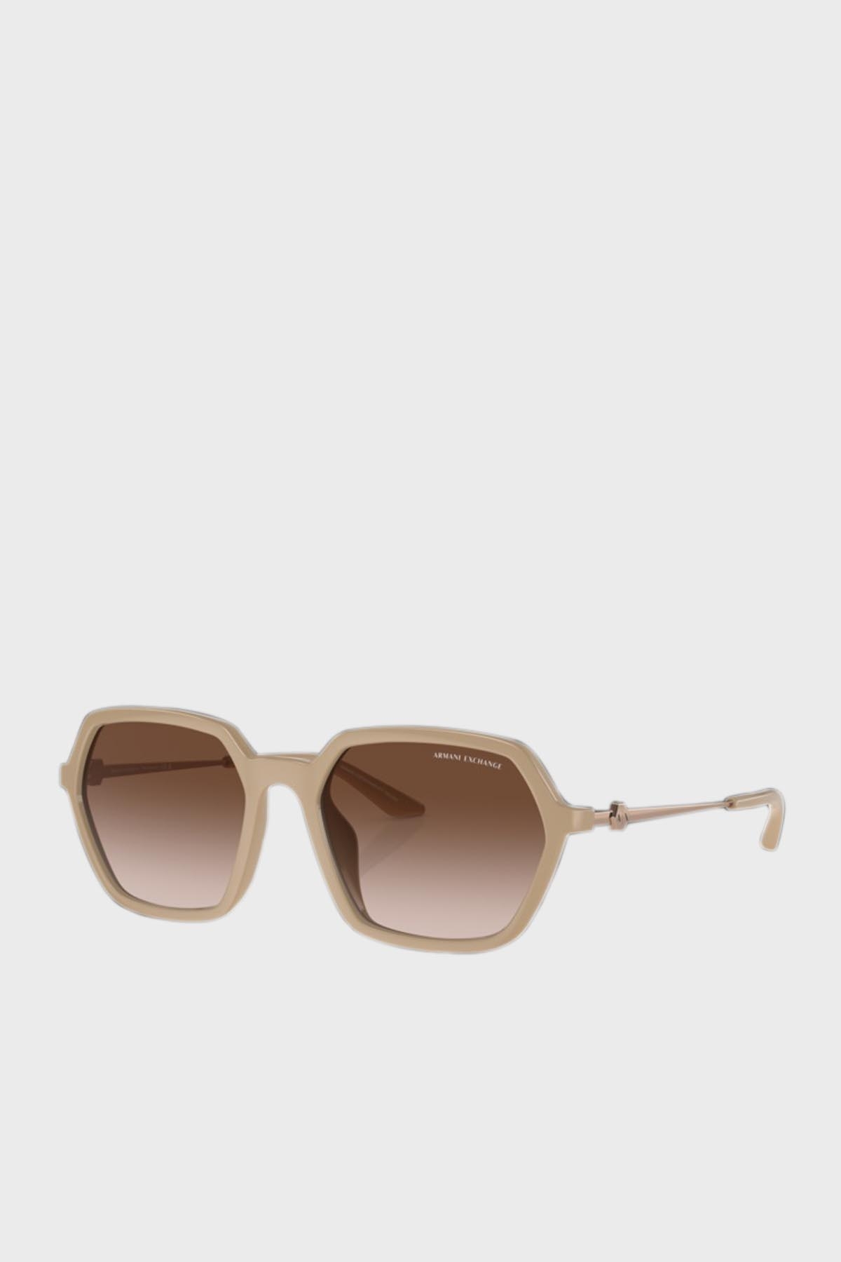 Armani Exchange Güneş Kadın Gözlük 0AX4139SU 834213 52 Parlak Tundra-Degrade Kahve