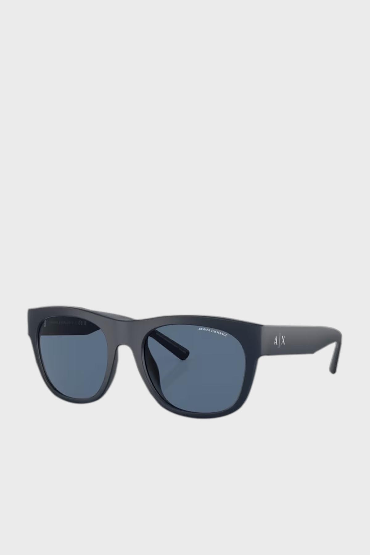 Armani Exchange Güneş Erkek Gözlük 0AX4128SU 812380 55 Mat Mavi-Koyu Mavi