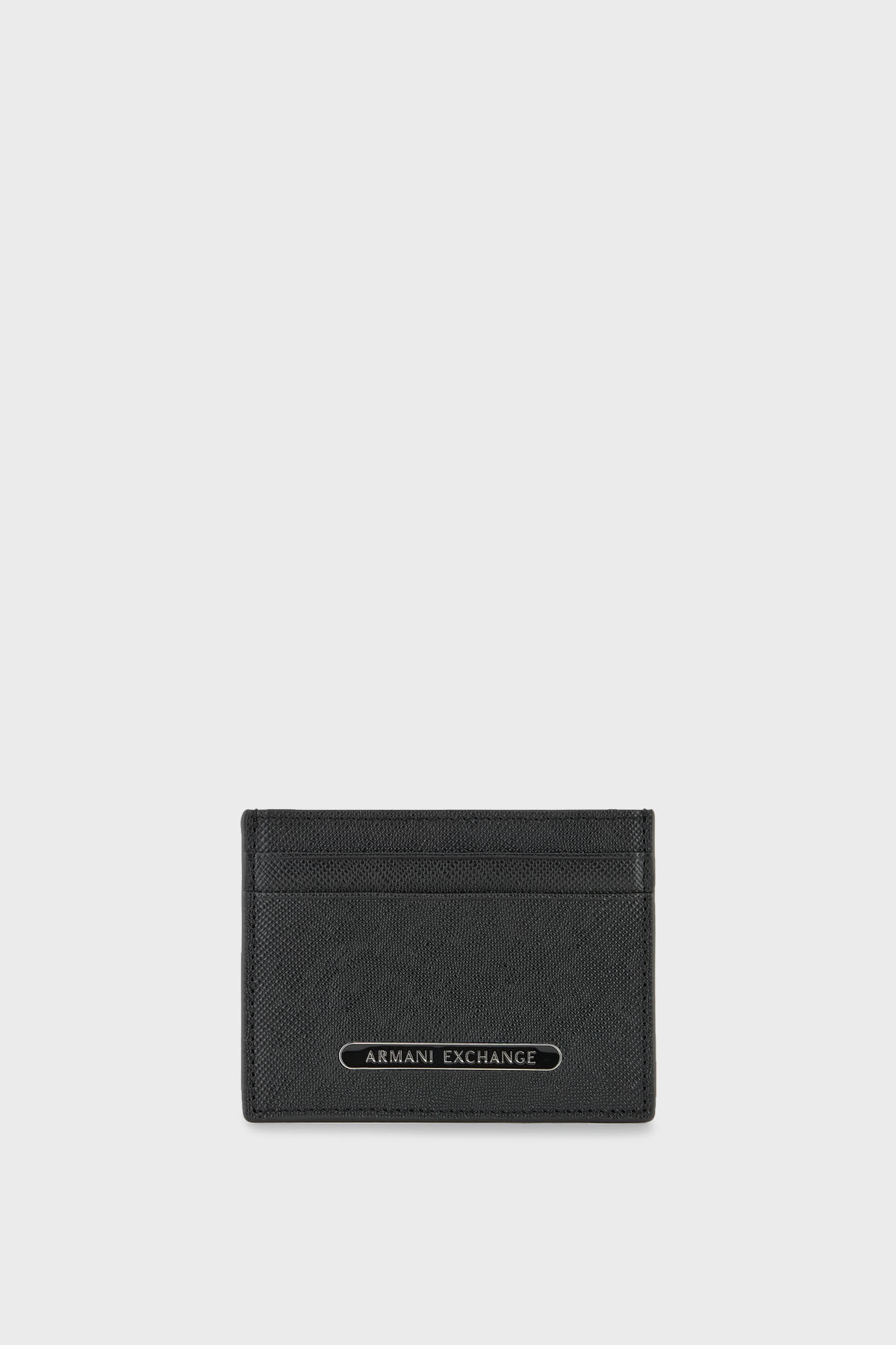 Armani Exchange Hakiki Deri Logolu Erkek Kartlık XM000169 AF12702 UC001 SİYAH