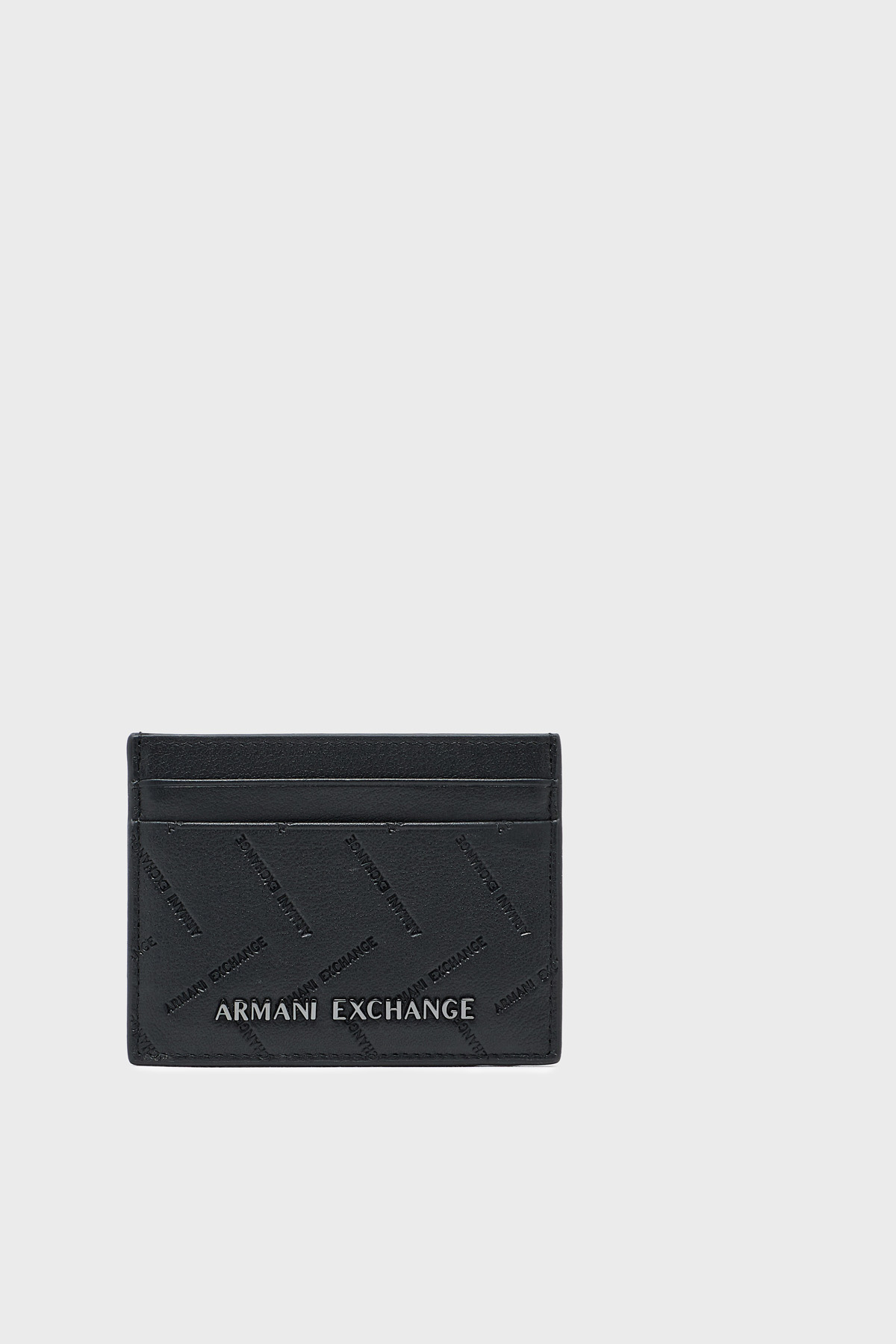 Armani Exchange Hakiki Deri Logolu Erkek Kartlık XM000169 AF27287 UC001 SİYAH