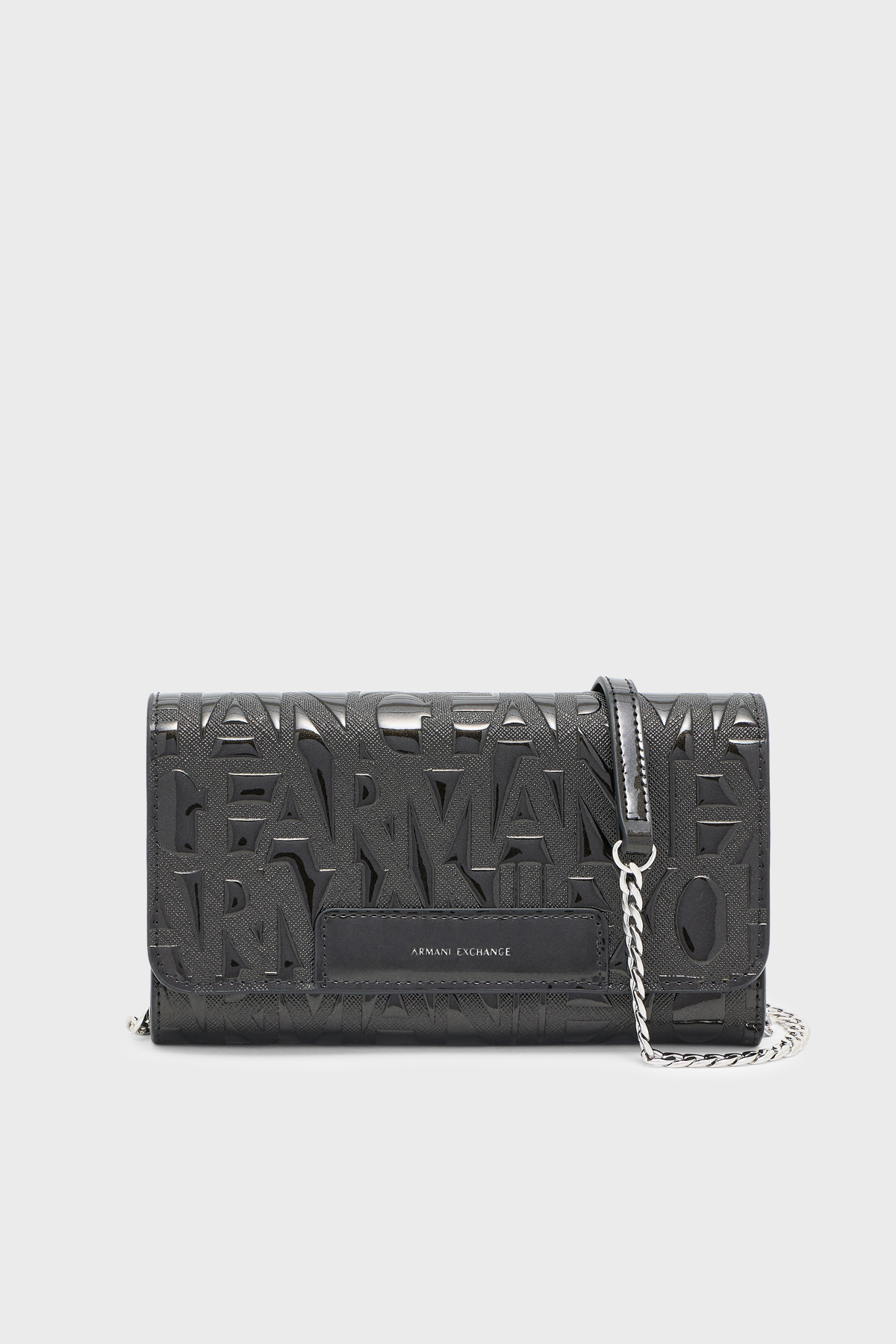 Armani Exchange Kabartma Logolu Zincir Askılı Mini Kadın Çanta XW000358 AF17290 UC001 SİYAH
