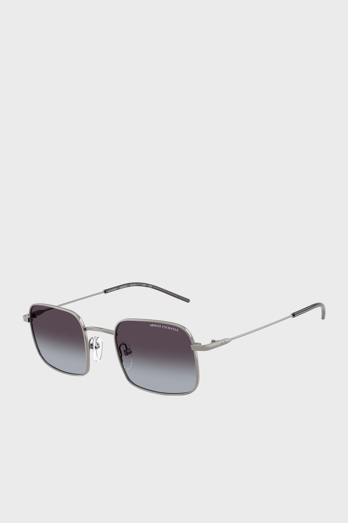 Armani Exchange Kare Güneş Kadın Gözlük 0AX2055S 60038G 46 Parlak Tunç Gri-Gradyan Gri