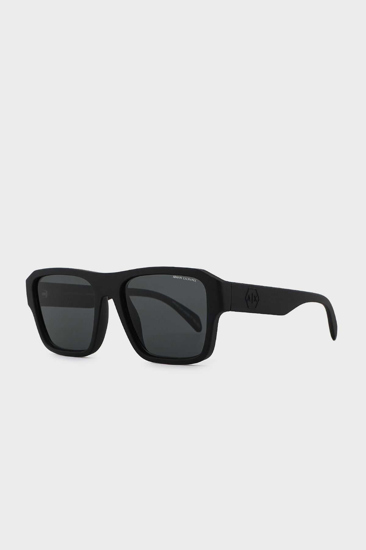 Armani Exchange Kare Güneş Erkek Gözlük 0AX4154SU 80782J 56 Mat Siyah-Yeşil