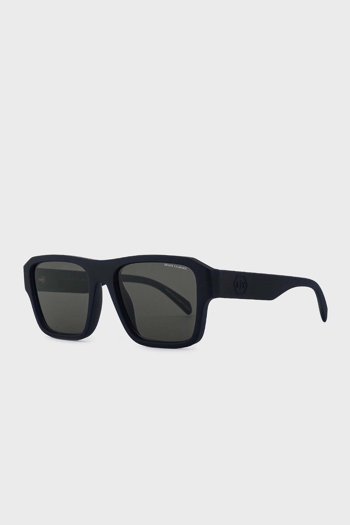 Armani Exchange Kare Güneş Erkek Gözlük 0AX4154SU 837187 56 Mat Opal Mavi-Gri