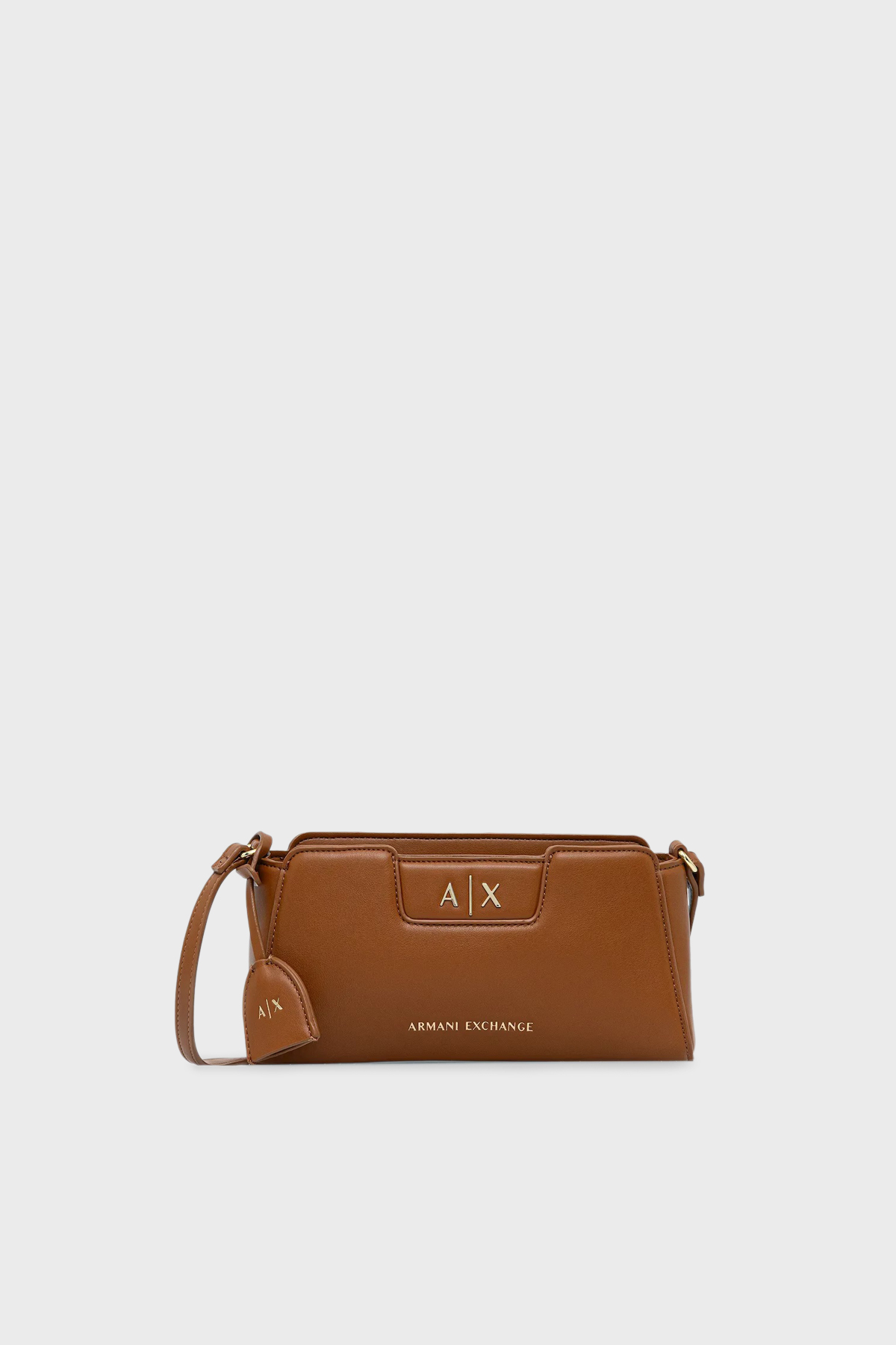 Armani Exchange Logolu Ayarlanabilir Askılı Kadın Çanta XW002162 AF19892 U6123 TABA