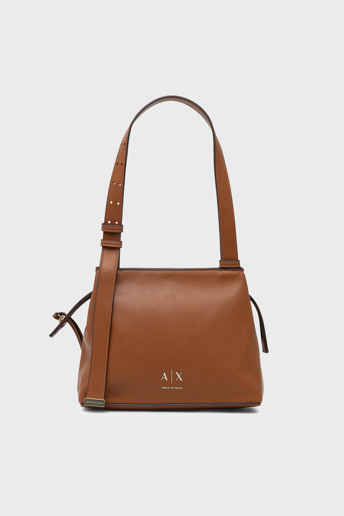 Armani Exchange Logolu Ayarlanabilir Askılı Kadın Çanta XW002604 AF19902 U6119 TABA