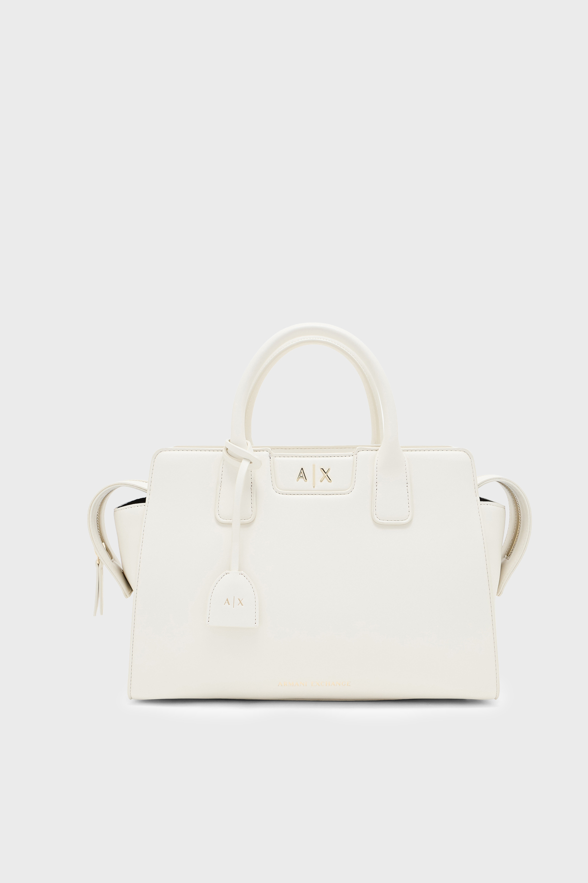 Armani Exchange Logolu Ayarlanabilir ve Çıkarılabilir Askılı Kadın Çanta XW002158 AF19892 U1003 EKRU