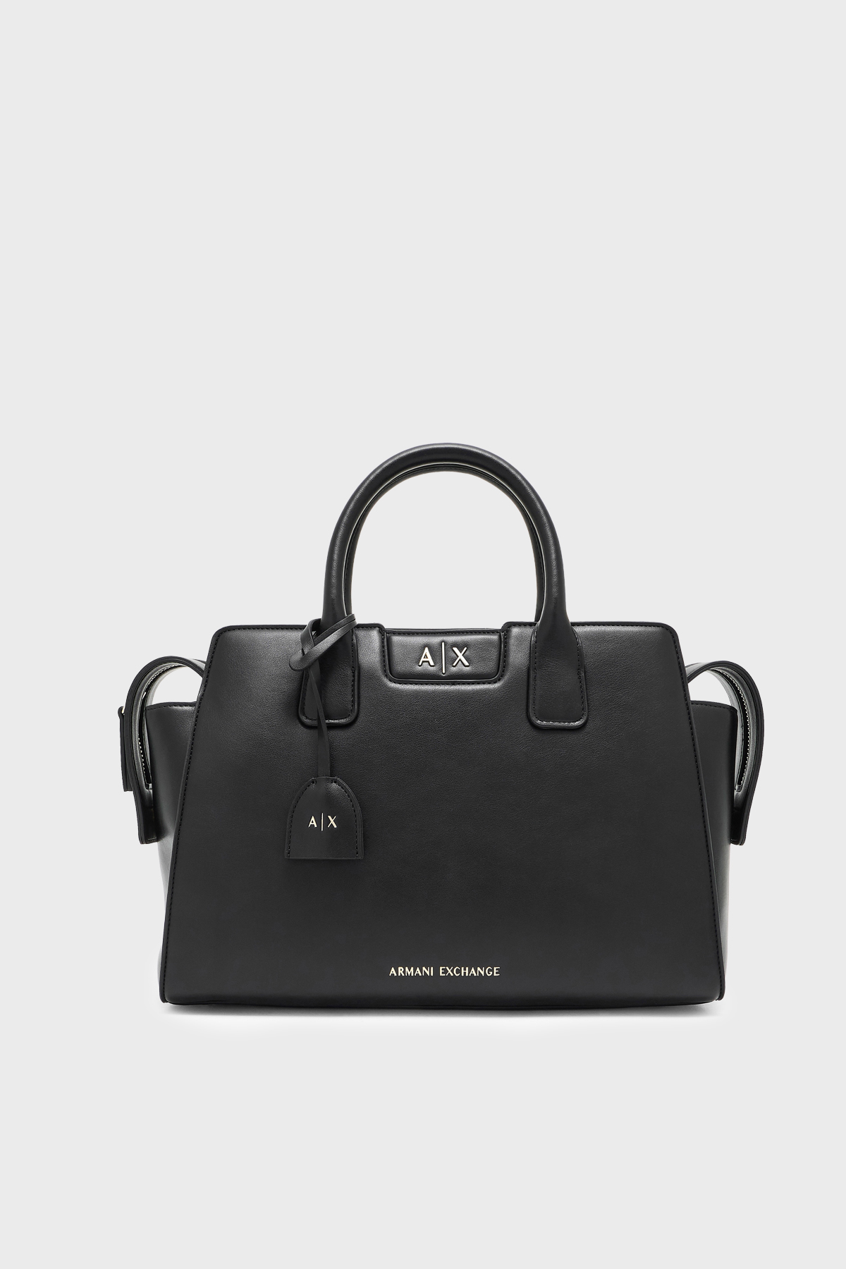 Armani Exchange Logolu Ayarlanabilir ve Çıkarılabilir Askılı Kadın Çanta XW002158 AF19892 UC001 SİYAH