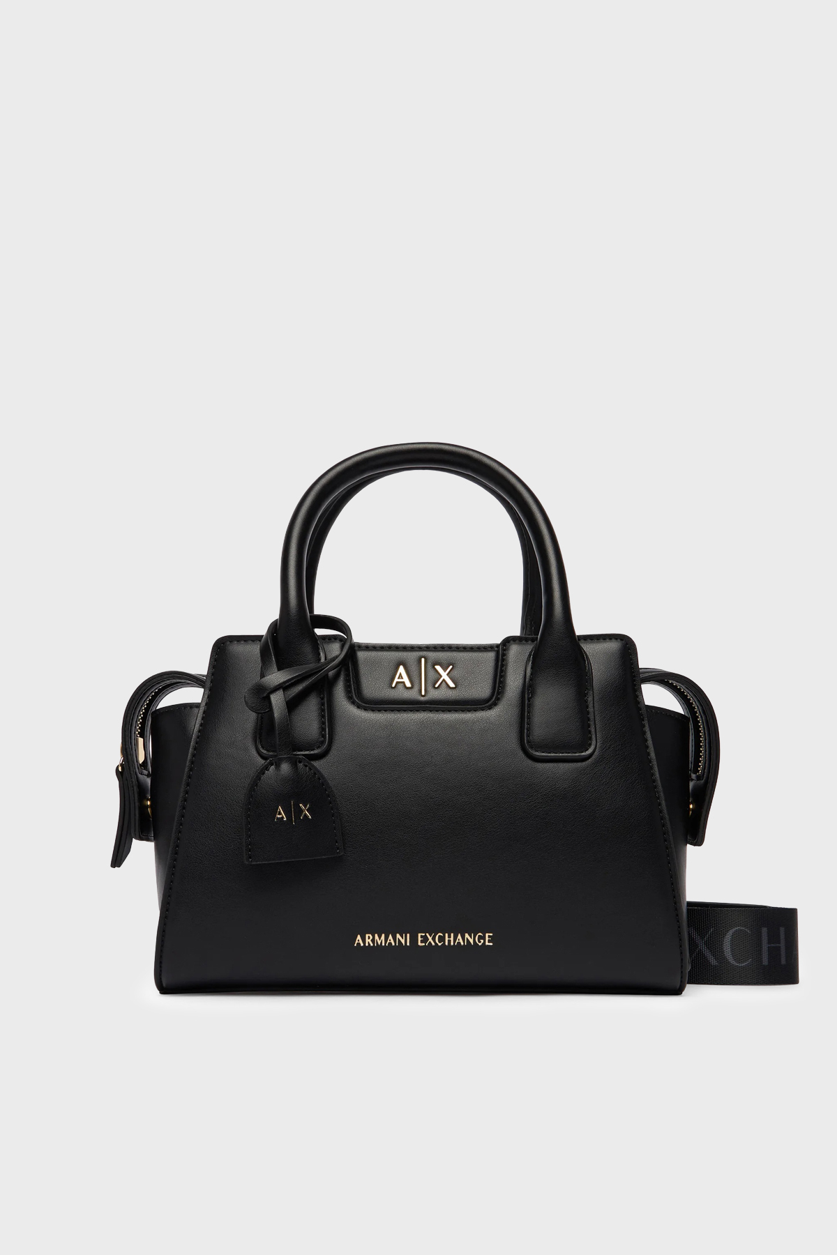 Armani Exchange Logolu Ayarlanabilir ve Çıkarılabir Askılı Kadın Çanta XW002159 AF19892 UC001 SİYAH