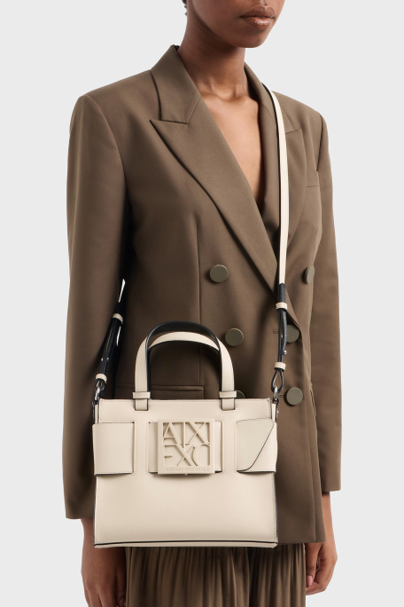 Armani Exchange Logolu Çıkarılabilir Askılı Kadın Çanta 9426900