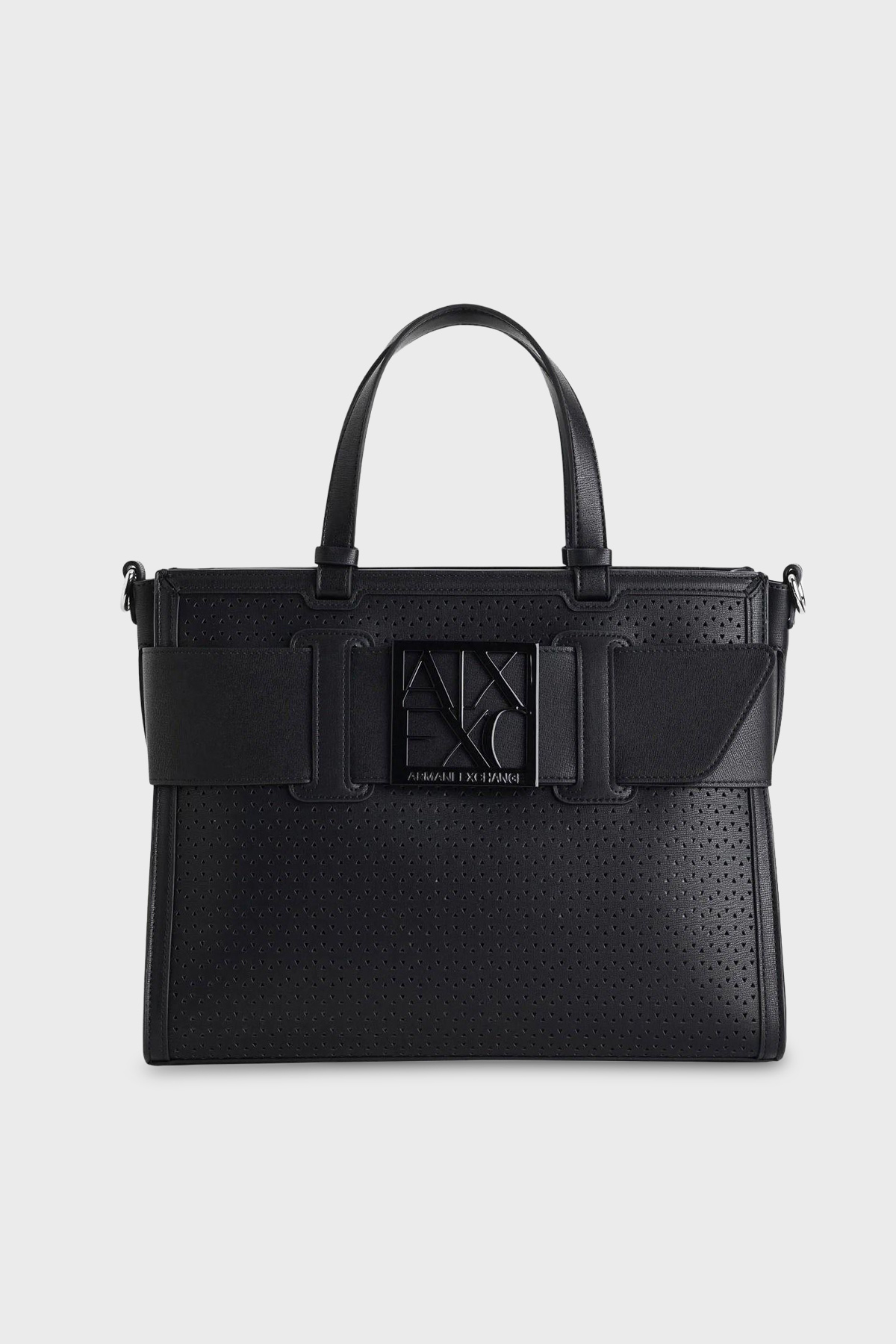 Armani Exchange Logolu Çıkarılabilir Askılı Kadın Çanta XW000920 AF22626 UC001 SİYAH