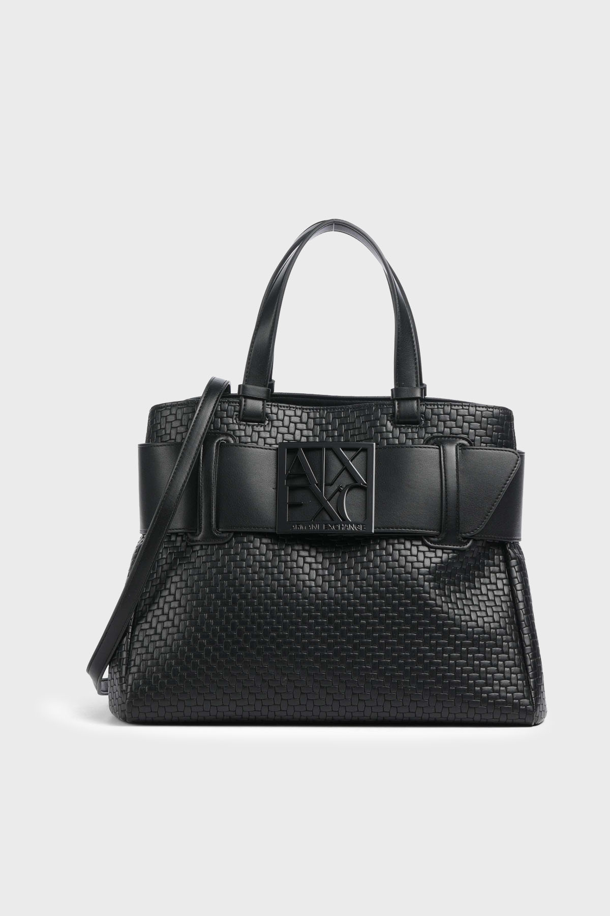 Armani Exchange Logolu Çıkarılabilir Askılı Kadın Çanta XW000285 AF22628 UC001 SİYAH