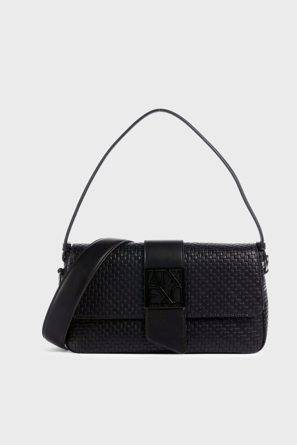 Armani Exchange Logolu Çıkarılabilir Askılı Kadın Çanta XW002592 AF22628 UC001 SİYAH