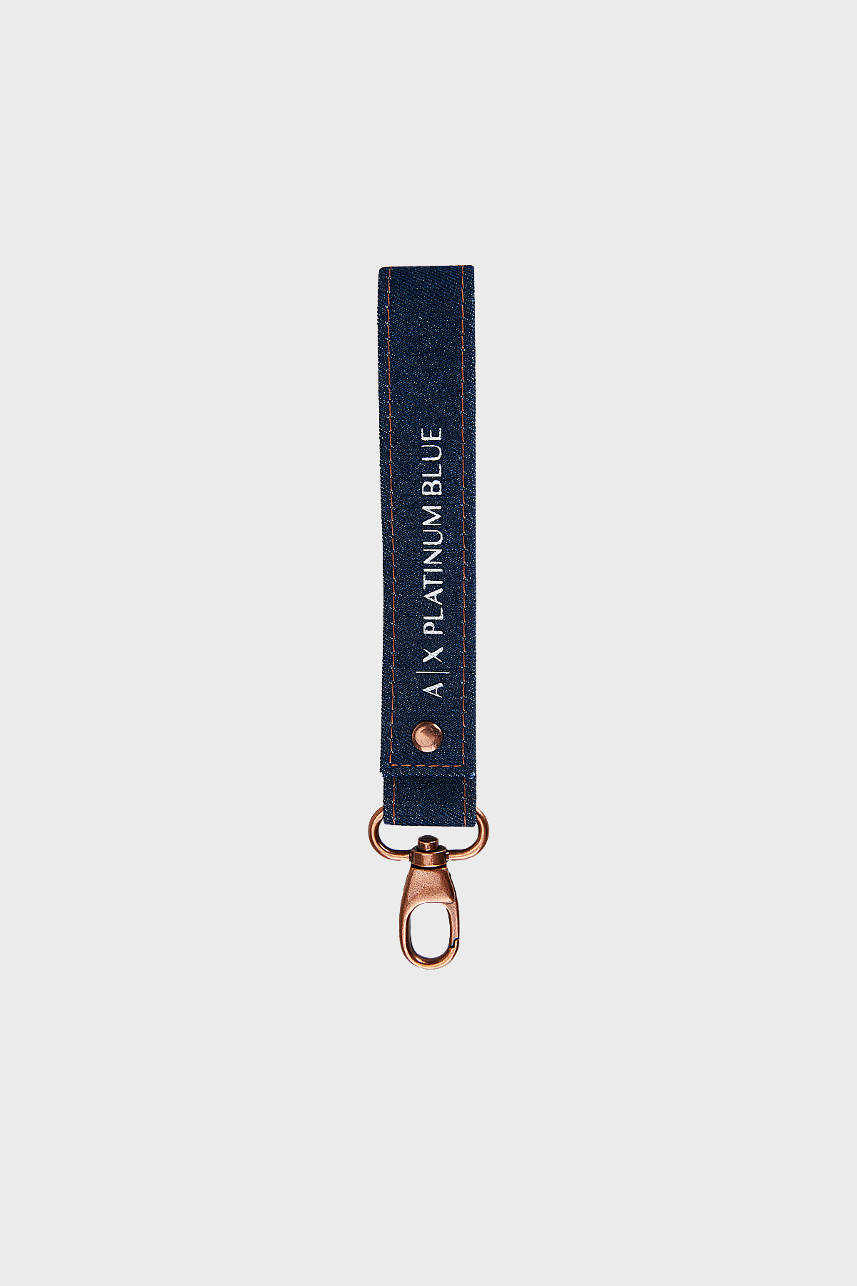 Armani Exchange Logolu Denım Erkek Anahtarlık XM003871 AF22670 MB001 LACİVERT