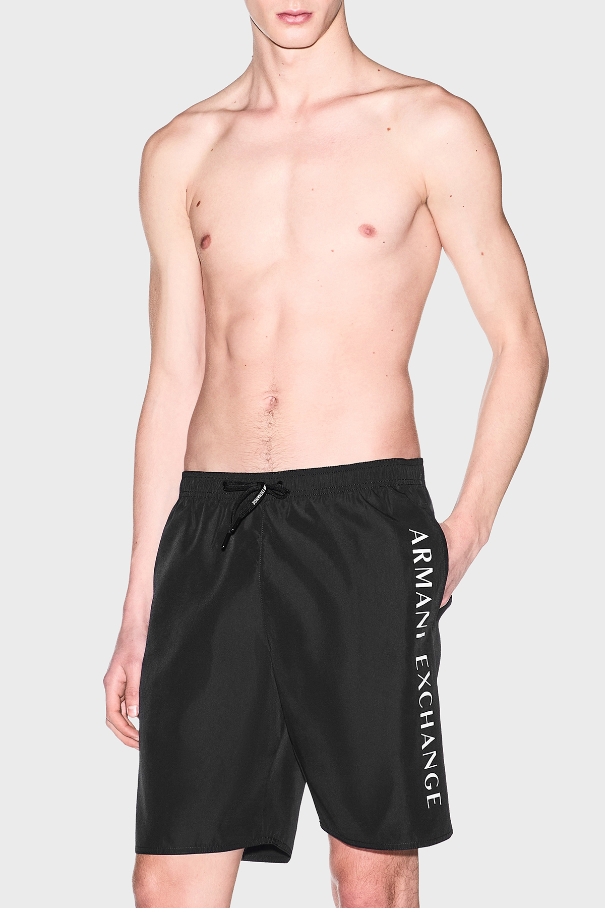 Armani Exchange Logolu Erkek Mayo Short XM000835 AF22573 UC001 SİYAH