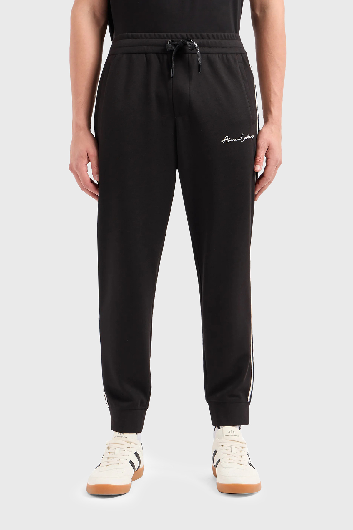 Armani Exchange Logolu Jogger Erkek Pantolon 8NZPSG Z9N1Z 1200 SİYAH