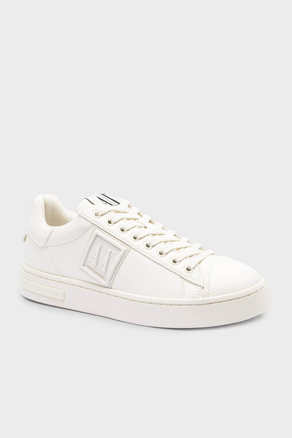 Armani Exchange Logolu Kalın Taban Sneaker Erkek Ayakkabı XM001990 AF17451 U0011 EKRU