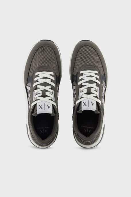 Armani Exchange Logolu Kalın Tabanlı Sneaker Erkek Ayakkabı XUX090