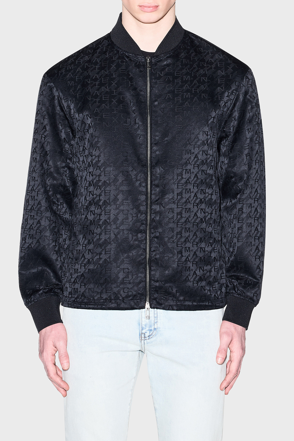 Armani Exchange Logolu Regular Fit Kolej Yaka Erkek Ceket XM002239 AF22864 UB101 Lavicert