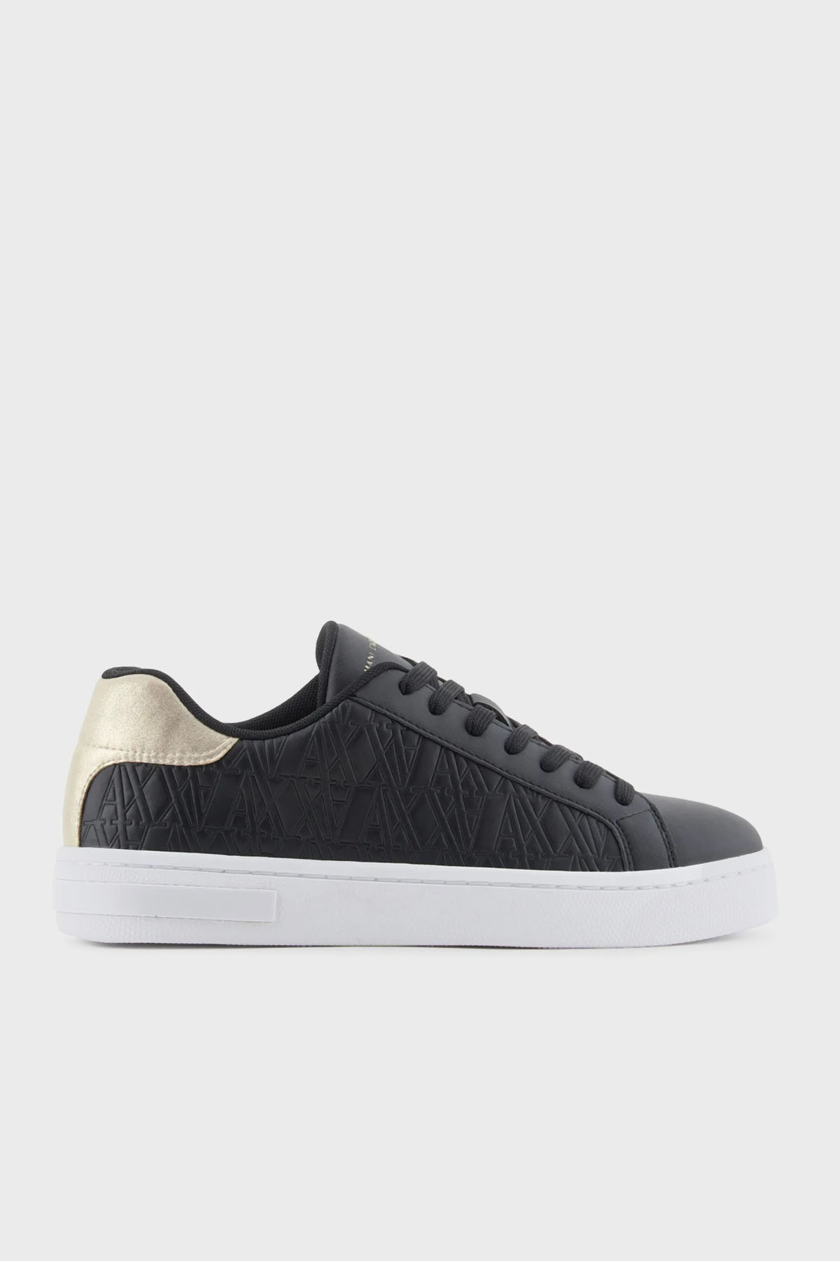 Armani Exchange Logolu Sneaker Kadın Ayakkabı XDX165 XV891 T780 SİYAH