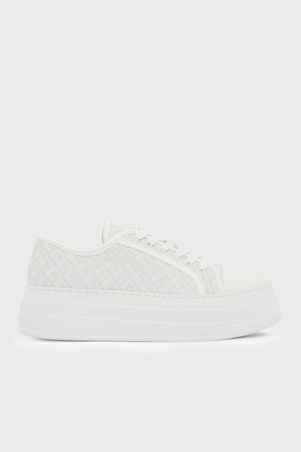 Armani Exchange Logolu Sneaker Kadın Ayakkabı XW002786 AF23055 M0107 HAKİ-BEJ