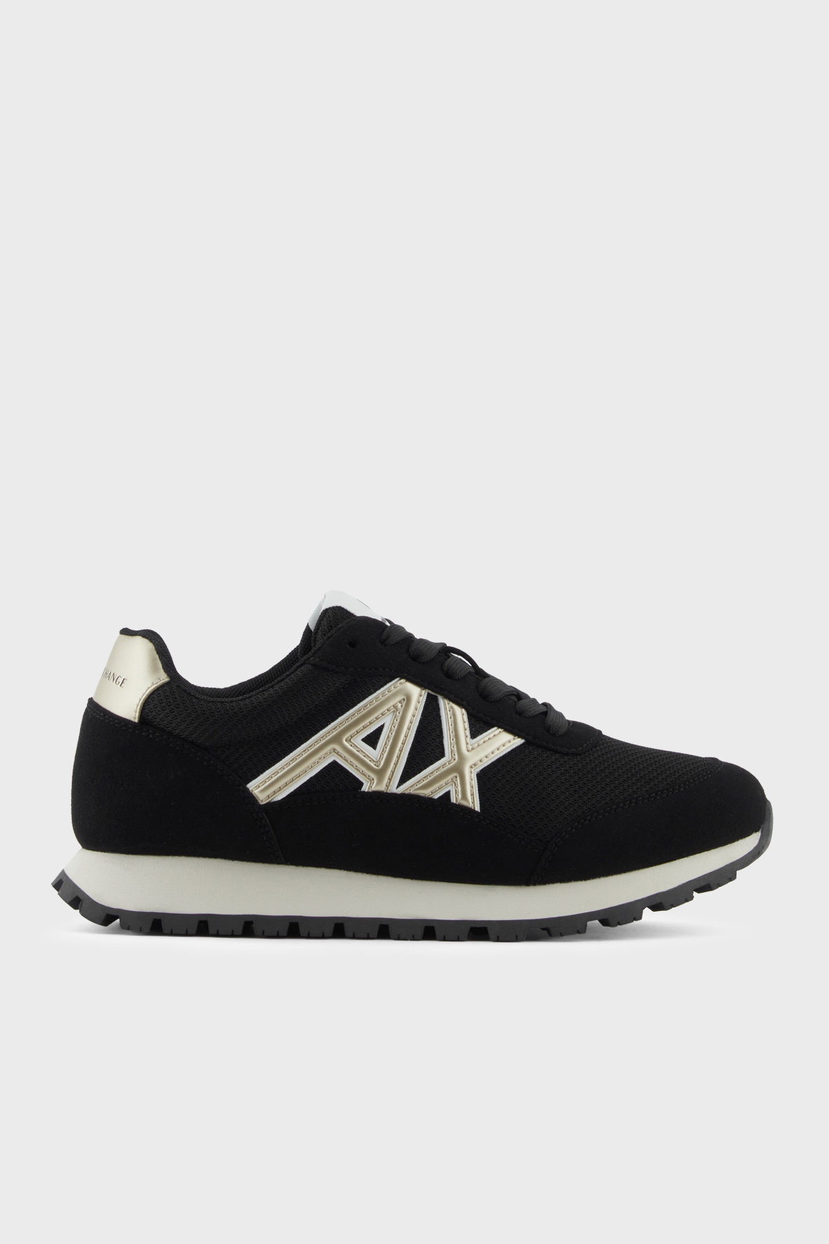 Armani Exchange Logolu Sneaker Erkek Ayakkabı XM001960 AF19388 MC077 SİYAH