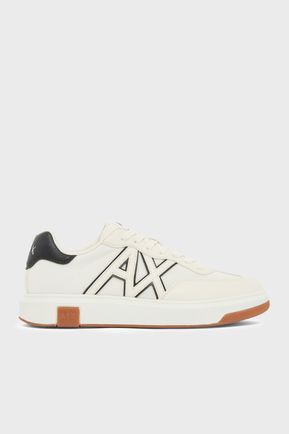Armani Exchange Logolu Sneaker Erkek Ayakkabı XM002687 AF22775 M0240 EKRU