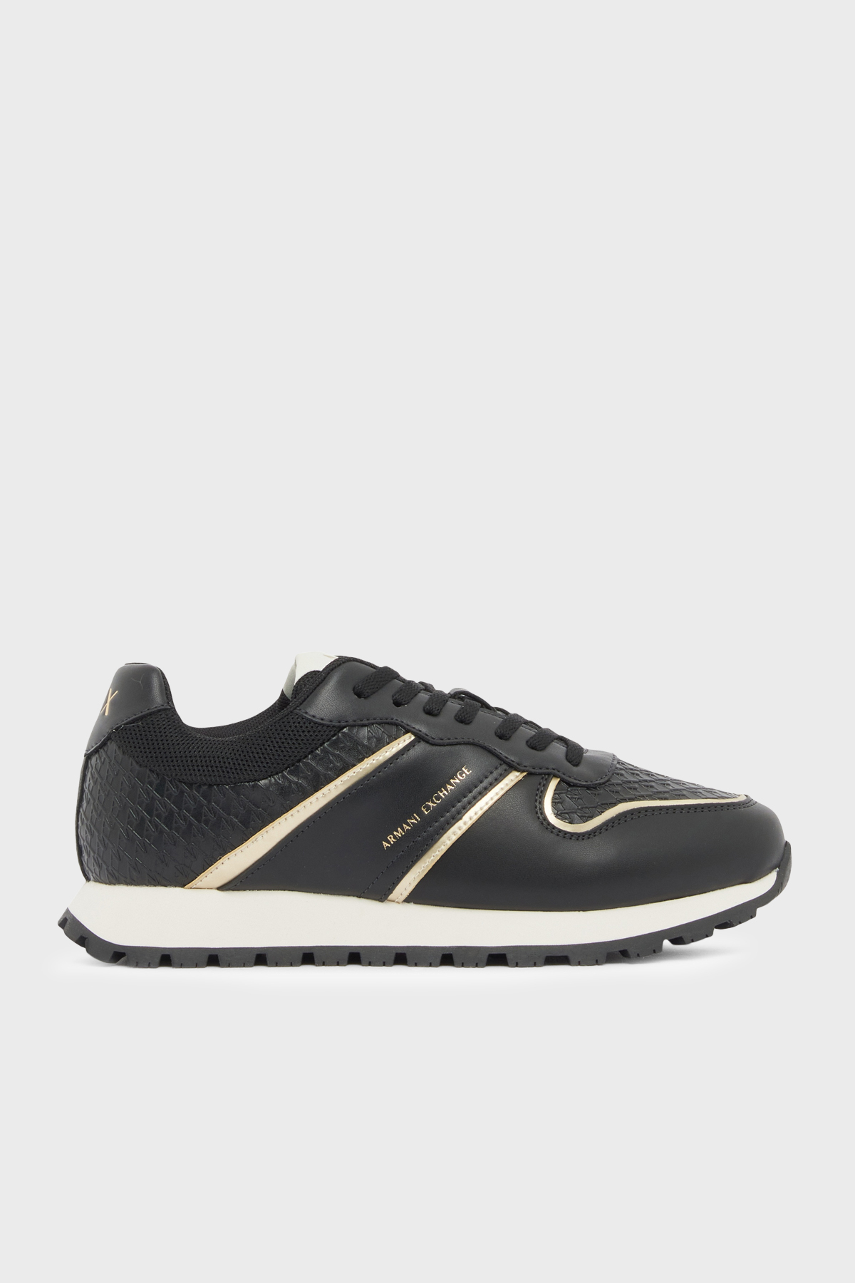 Armani Exchange Logolu Sneaker Kadın Ayakkabı XW002795 AF23061 MC077 SİYAH
