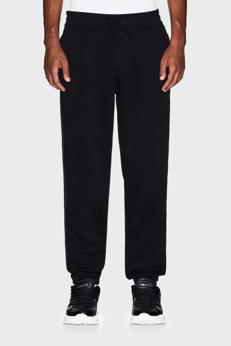 Armani Exchange Logolu Streç Pamuklu Regular Fit Normal Bel Jogger