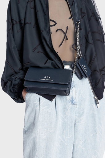 Armani Exchange Logolu Tül Detaylı Mevsimlik İnce Bayan Mont