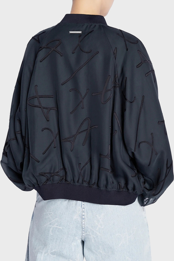 Armani Exchange Logolu Tül Detaylı Mevsimlik İnce Bayan Mont