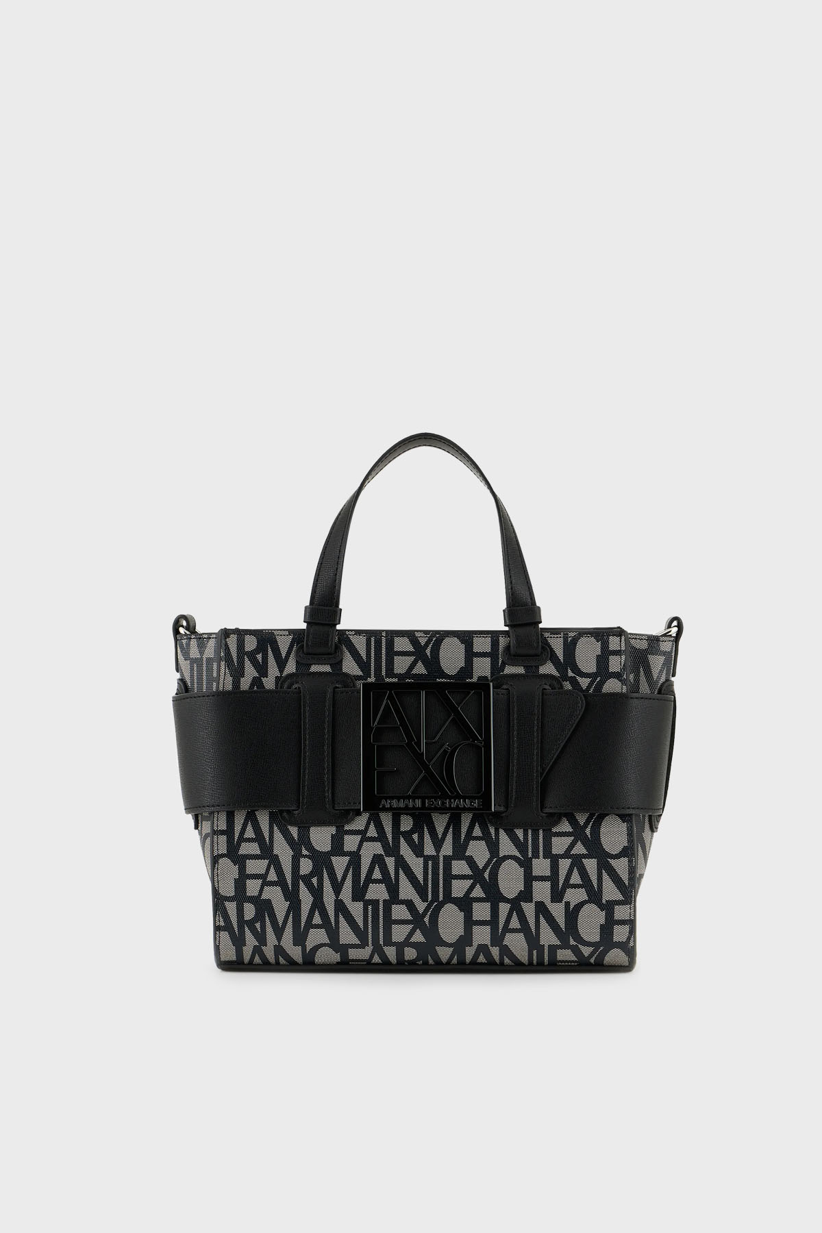 Armani Exchange Logolu Uzatma Askılı Kadın Çanta 942690 3F742 00850 SİYAH-GRİ