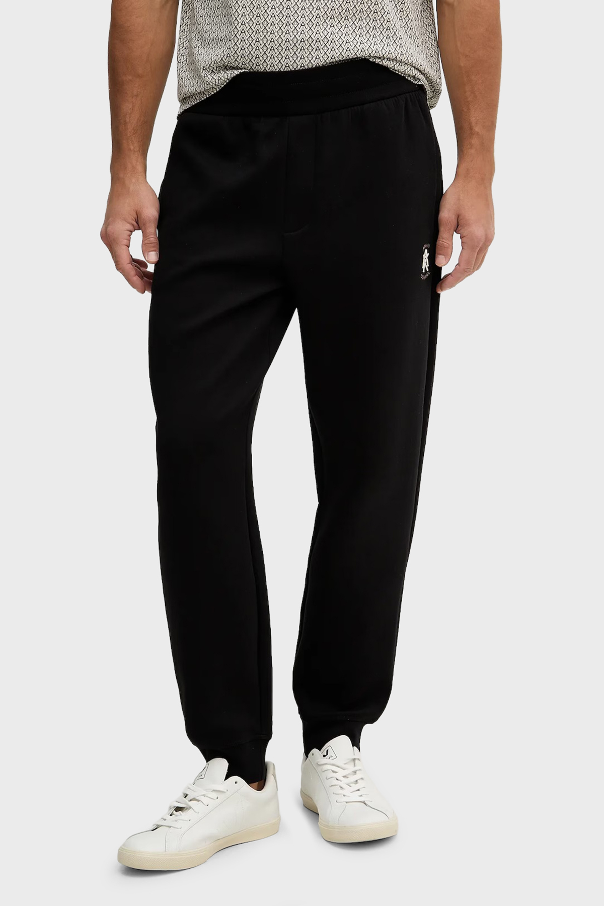 Armani Exchange Pamuklu Normal Bel Lastikli Paça Jogger Erkek Pantolon XM001778 AF10818 UC001 SİYAH
