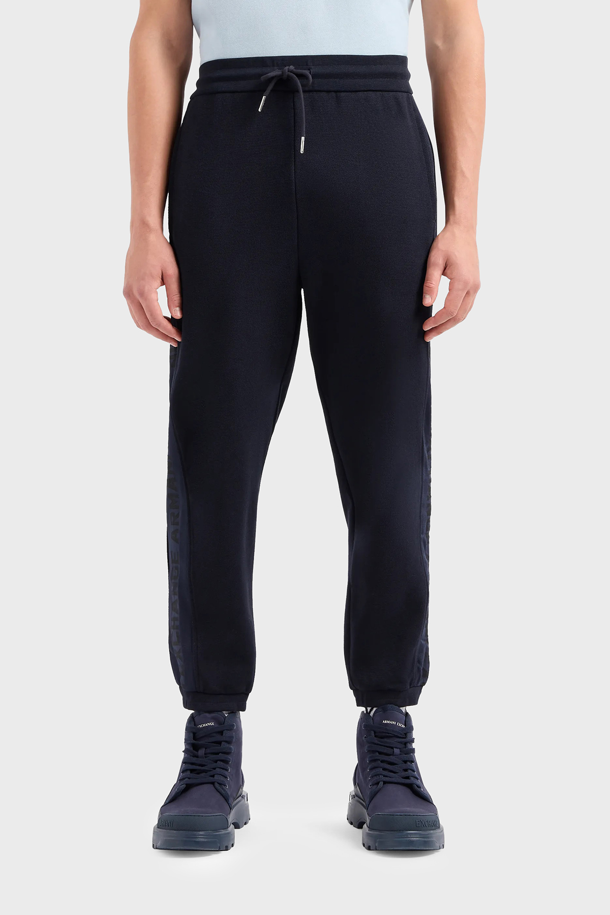 Armani Exchange Pamuklu Regular Fit Jogger Erkek Pantolon 3DZPLA ZJLGZ 1583 LACİVERT