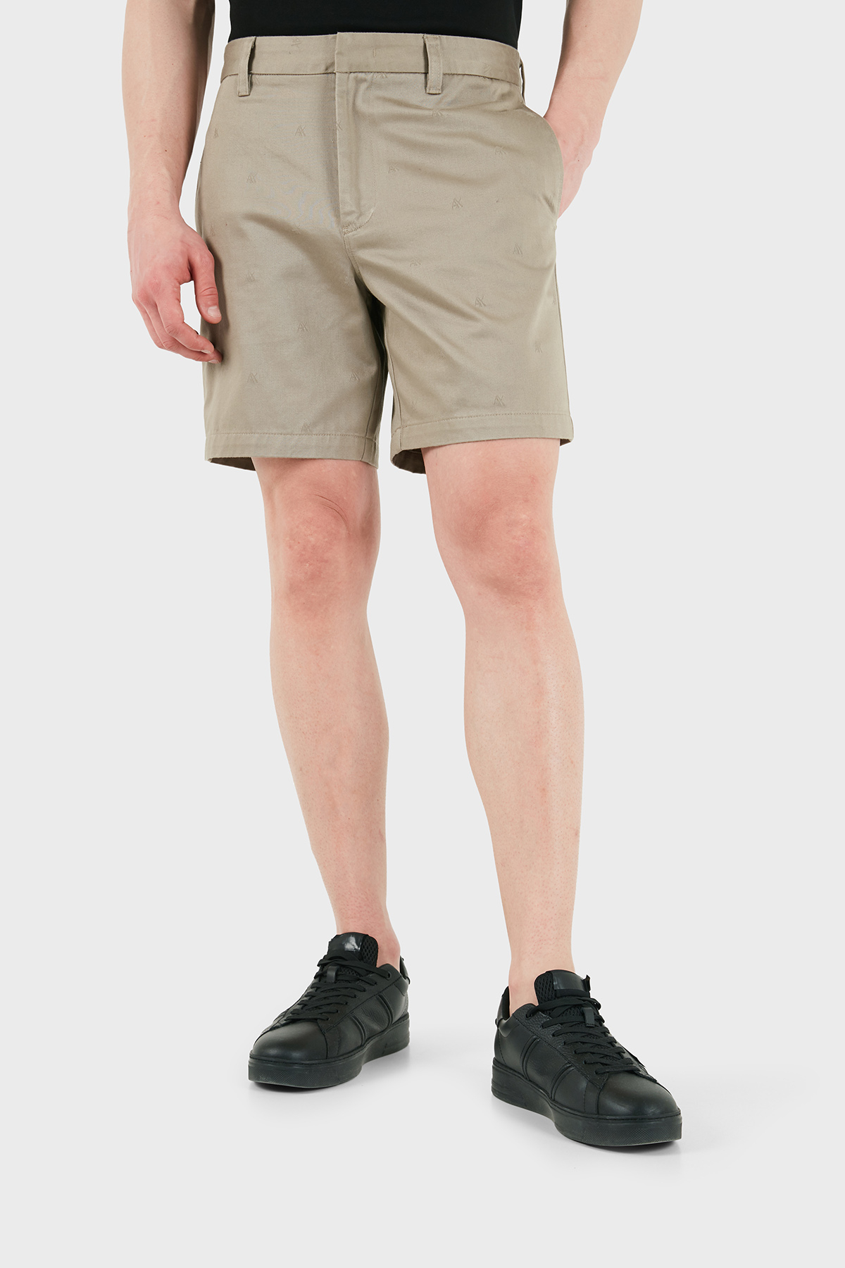 Armani Exchange Pamuklu Relaxed Fit Normal Bel Erkek Short XM002806 AF22642 U6229 HAKİ