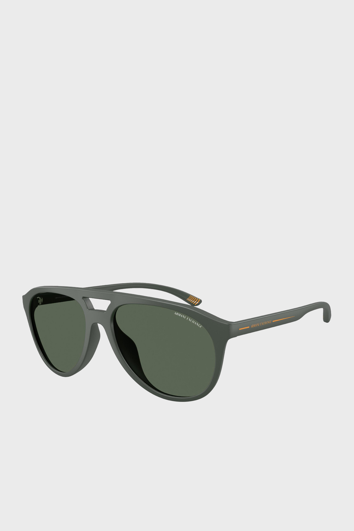Armani Exchange Pilot Güneş Erkek Gözlük 0AX4156SU 837771 59 Mat Koyu Yeşil-Koyu Yeşil