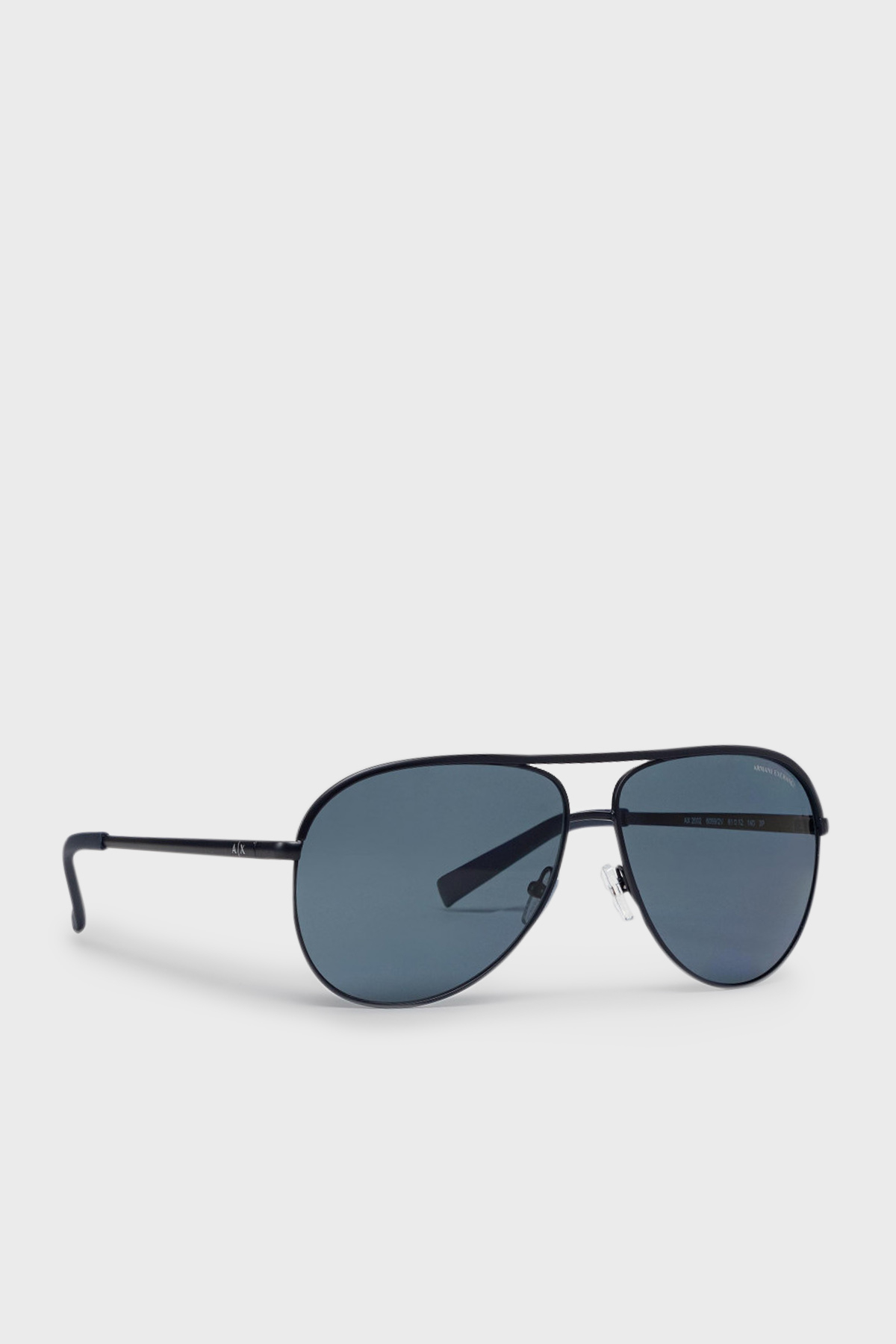 Armani Exchange Polarize Pilot Güneş Erkek Gözlük 0AX2002 60992V 61 Mat Mavi