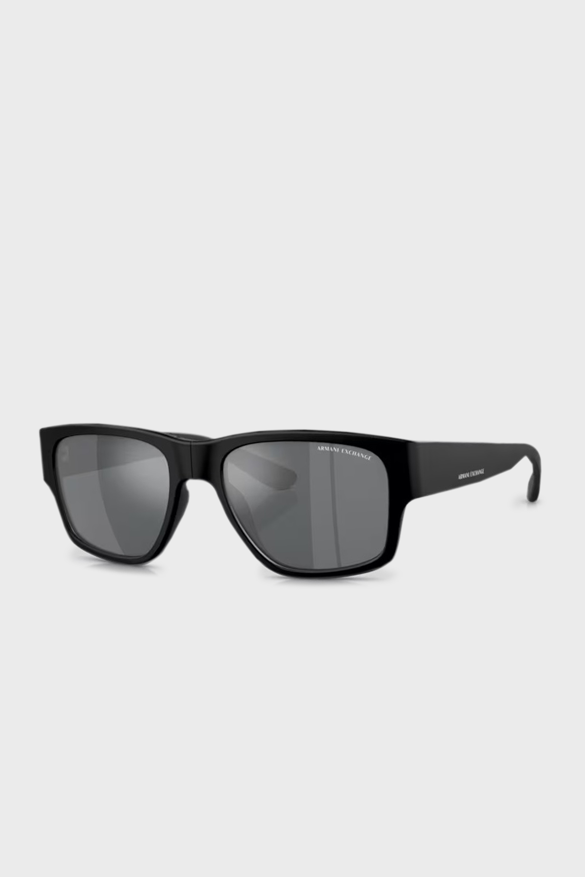 Armani Exchange Polikarbon Aynalı Güneş Erkek Gözlük 0AX4141SU 80786G 56 Mat Siyah-Açık Gri Ayna Siyah
