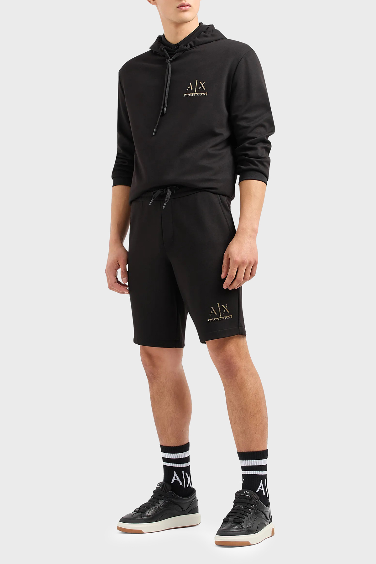 Armani Exchange Regular Fit Cepli Erkek Short 3DZSSA Z9N1Z 1200 SİYAH