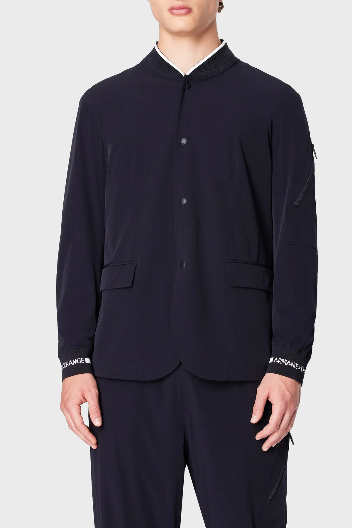 Armani Exchange Regular Fit Erkek Ceket 3DZGL1 ZN3GZ 1583 LACİVERT