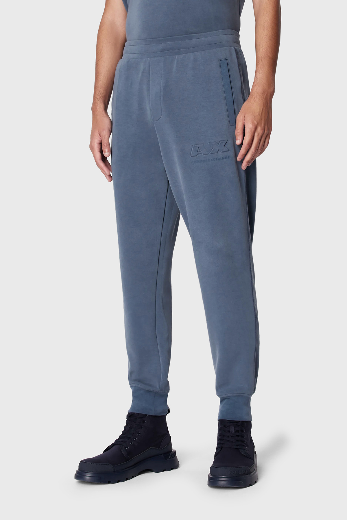 Armani Exchange Regular Fit Jogger Spor Erkek Pantolon 3DZPAA ZJUBZ 45AM MAVİ